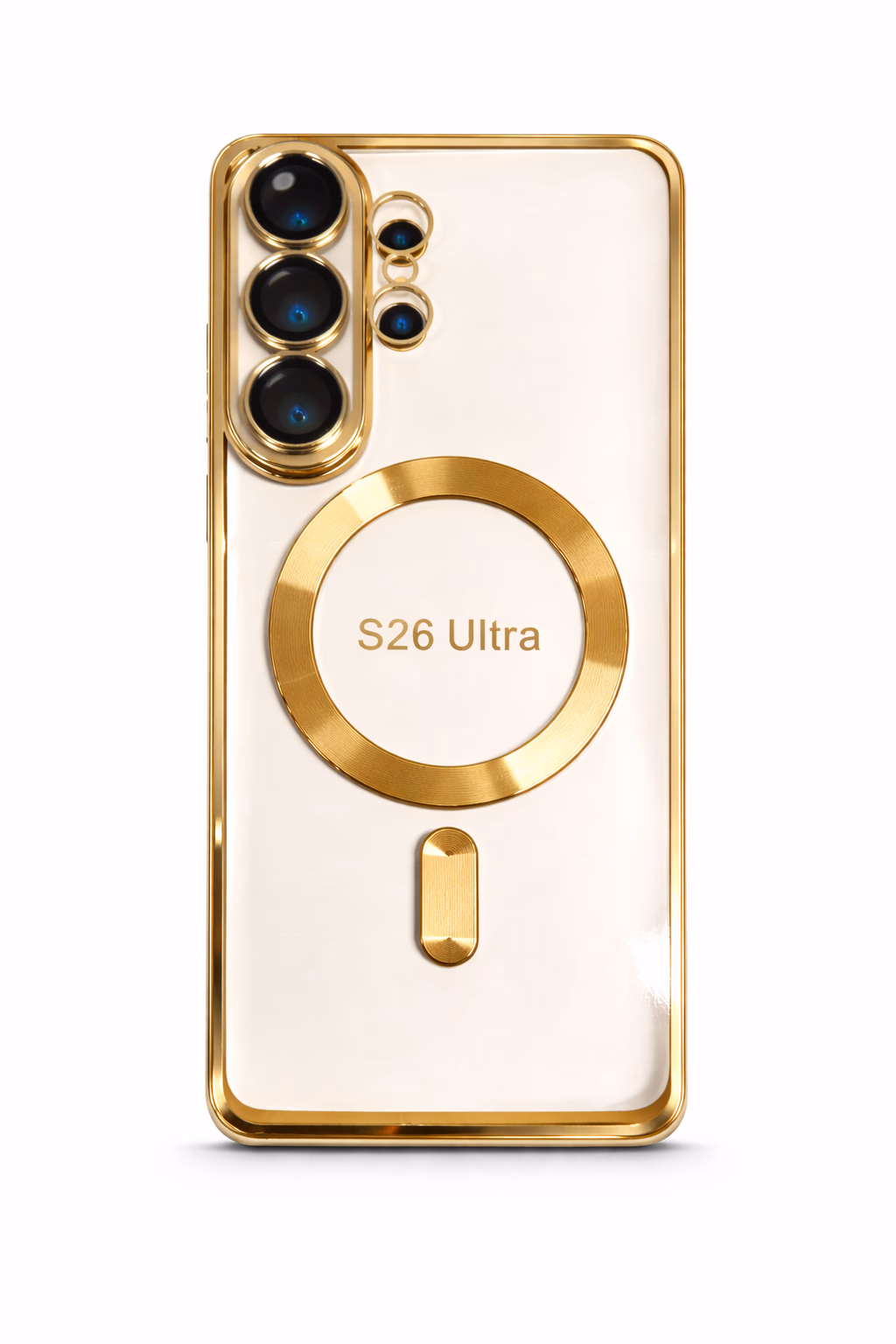 Samsung S26 Ultra - Chrome Magsafe + Lens - Gold